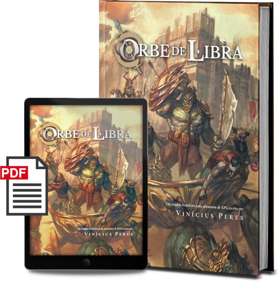 Orbe de Libra RPG - Imagem: Divulgação/Catarse